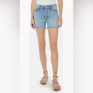 MOTHER The Skipper Short N Long Fray Shorts